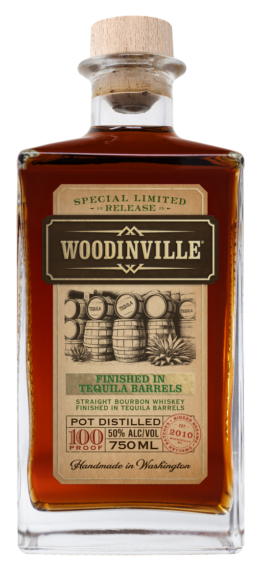 Announcing Woodinville Straight Bourbon Finished in Tequila Barrels