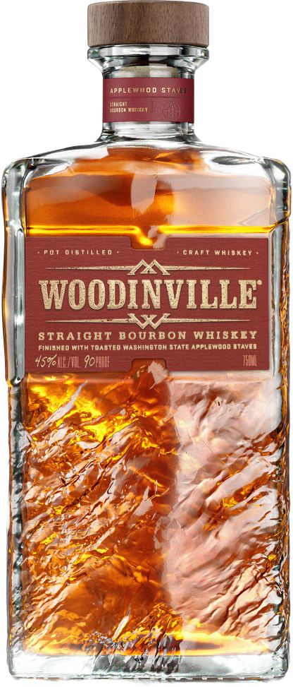 Straight Bourbon Whiskey, Finished with Toasted Applewood Staves 90 Proof