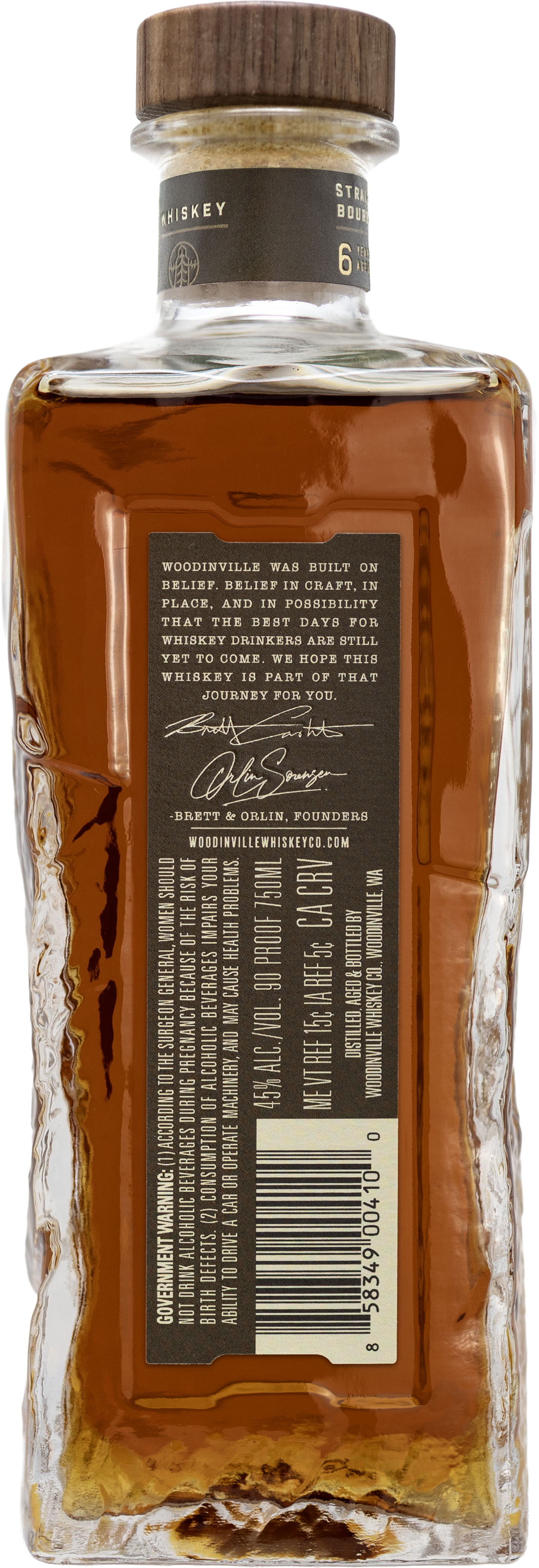 Straight Bourbon Whiskey Aged 6 Years