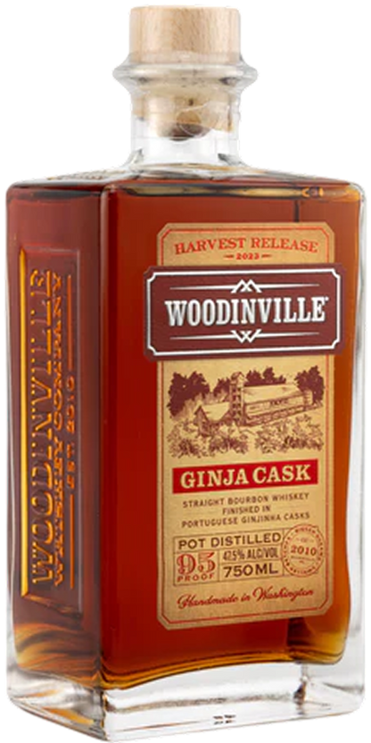 Straight Bourbon Whiskey Finished in Ginja barrels 95 Proof