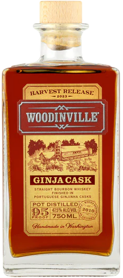 Straight Bourbon Whiskey Finished in Ginja barrels 95 Proof
