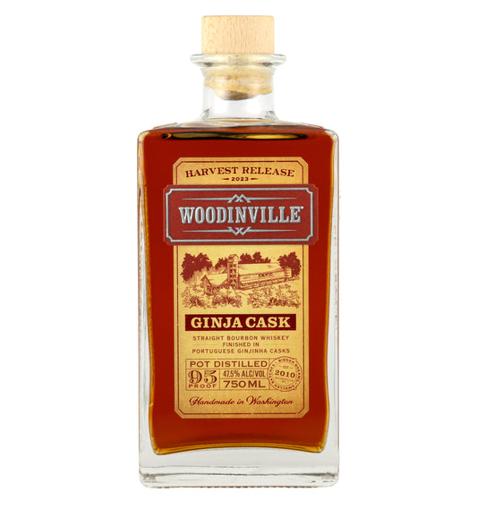 Straight Bourbon Whiskey Finished in Ginja barrels 95 Proof