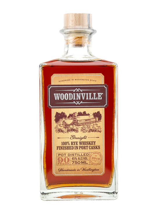 Straight 100% Rye Whiskey, Finished In Ruby Port Barrels