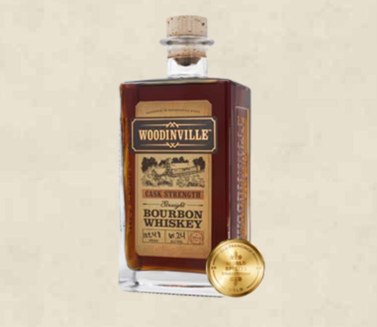 WOODINVILLE® Cask Strength Straight Bourbon Whiskey